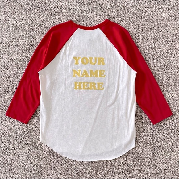 MARC JACOBS New York Magazine Edition “The Baseball T-Shirt” Raglan L/S Tee, S - Picture 3 of 16